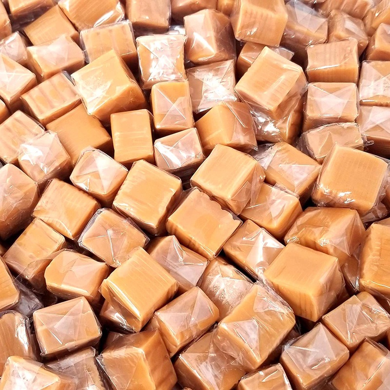 Vanilla Caramels Wrapped 5lb