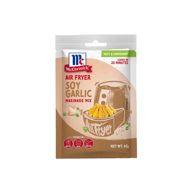 MCCORMICK AIR FRYER SOY GARLIC MARINADE MIX 45G