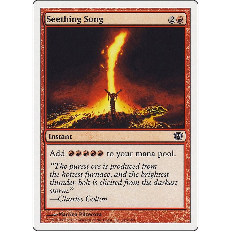 Seething Song – 9th Edition #216/350