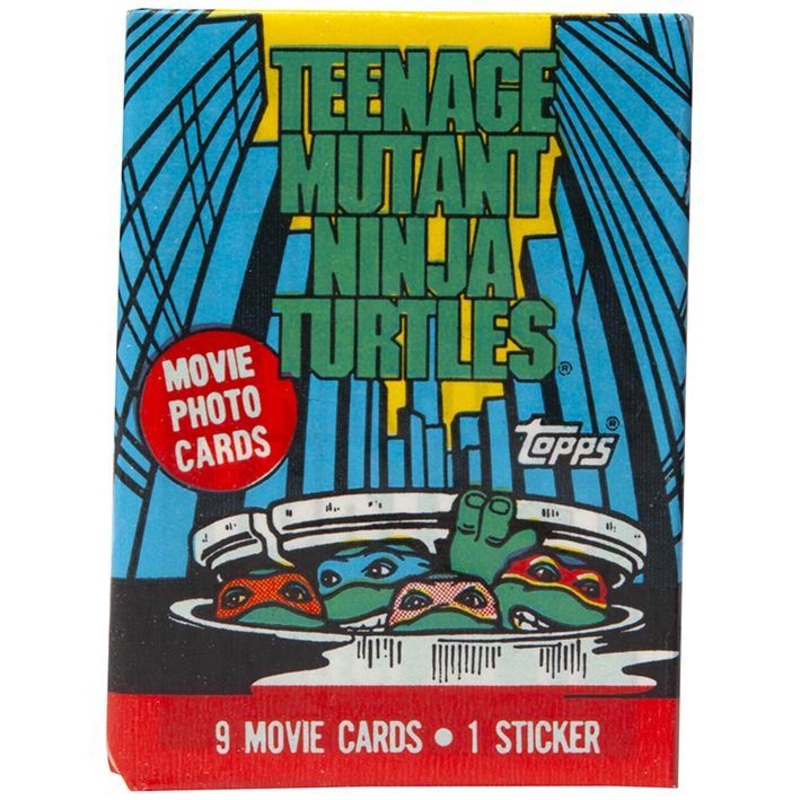 1990 Topps Teenage Mutant Ninja Turtles Movie Photo Cards