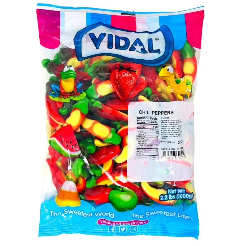 Bulk – Vidal Fire Peppers 2.2lb X 1 Unit