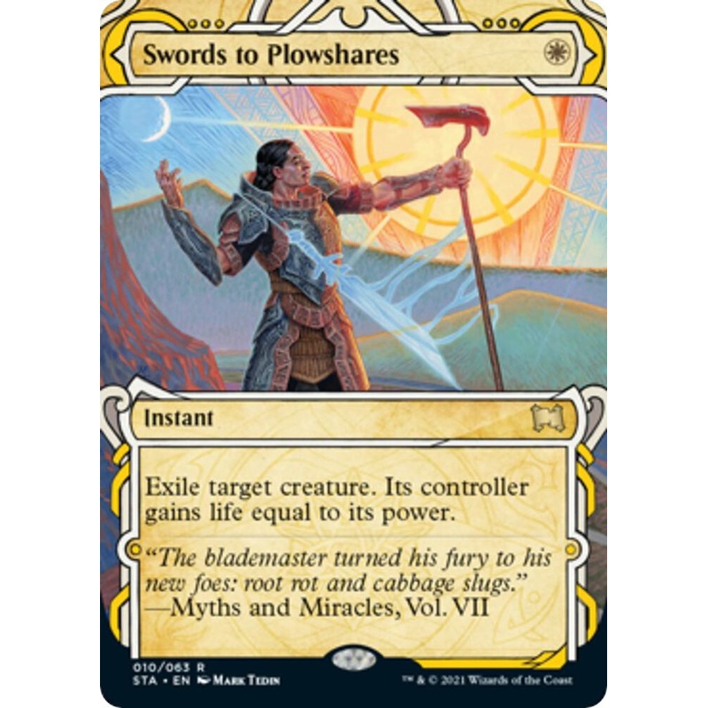 Swords to Plowshares (Foil) – Strixhaven: Mystical Archives #010/063