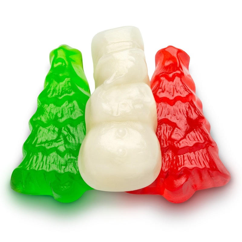 Gummi Christmas Trees & Snowmen