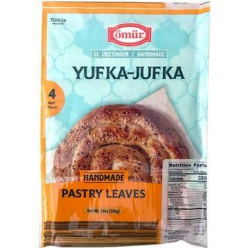 Pastry Leaves Yufka-Jufka, Square, 18oz (500g)