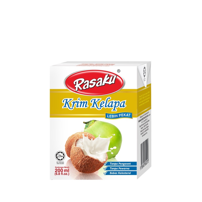 RASAKU COCONUT CREAM 200ML