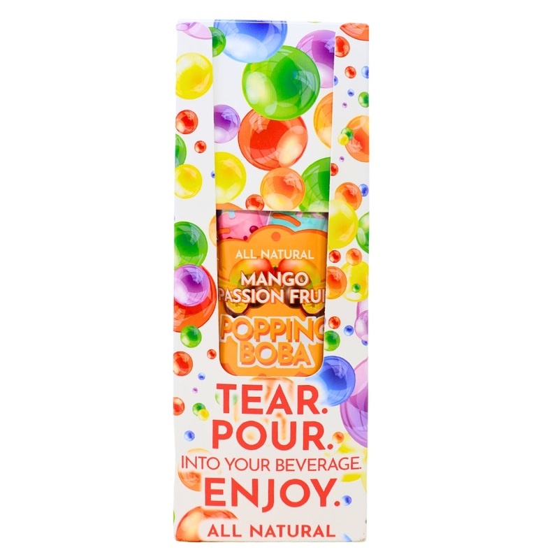 Boba Vida Mango Passionfruit 3oz – 10 Pack
