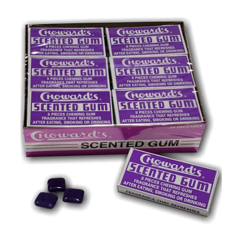C Howard Scented Gum | 0.5oz, 24ct, Box