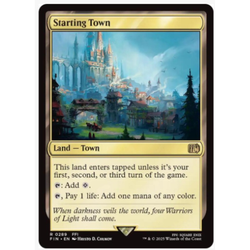 Starting Town (Foil) – Final Fantasy – #0289
