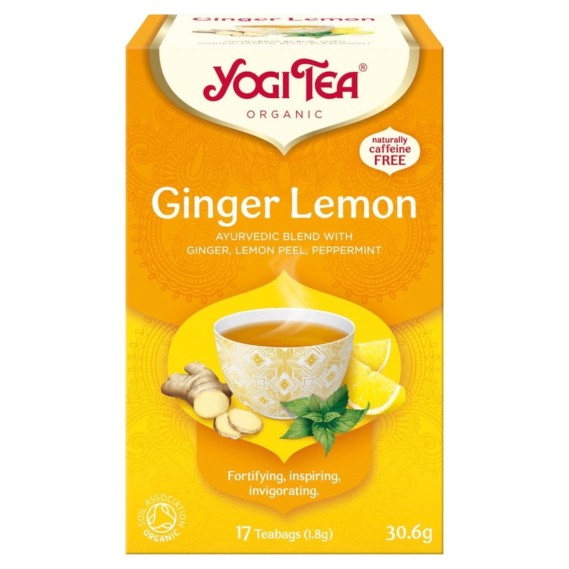 Yogi Tea Organic Ginger Lemon 17 per pack
