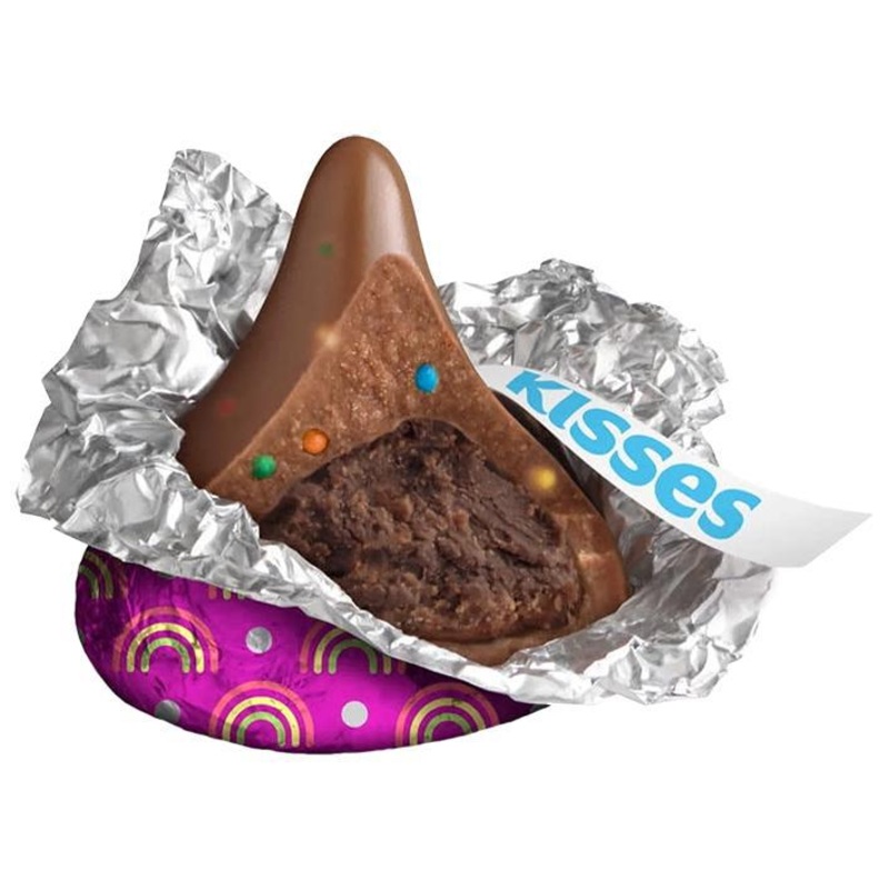 Hersheys Kisses  Rainbow Brownie  Purple
