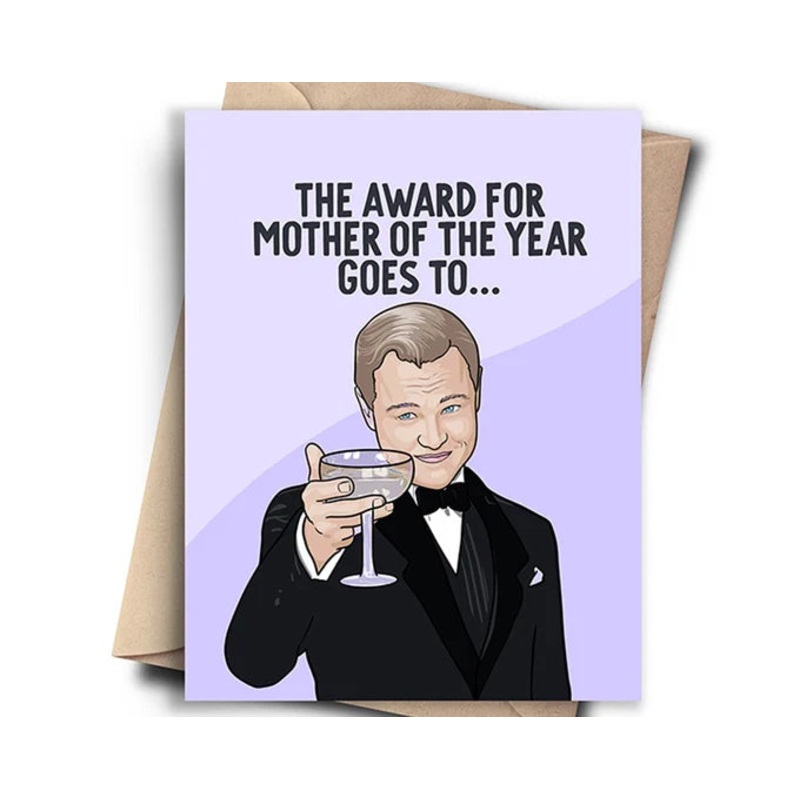 “Mother of the Year” – Pop Culture Mother’s Day Card