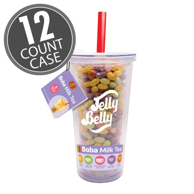 (DAMAGED) Boba Tea Jelly Belly Jumbo Cup 10.5oz