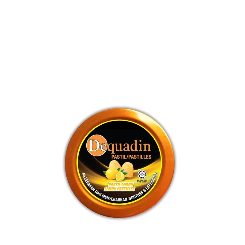 DEQUADIN PASTILLE LEMON 50G