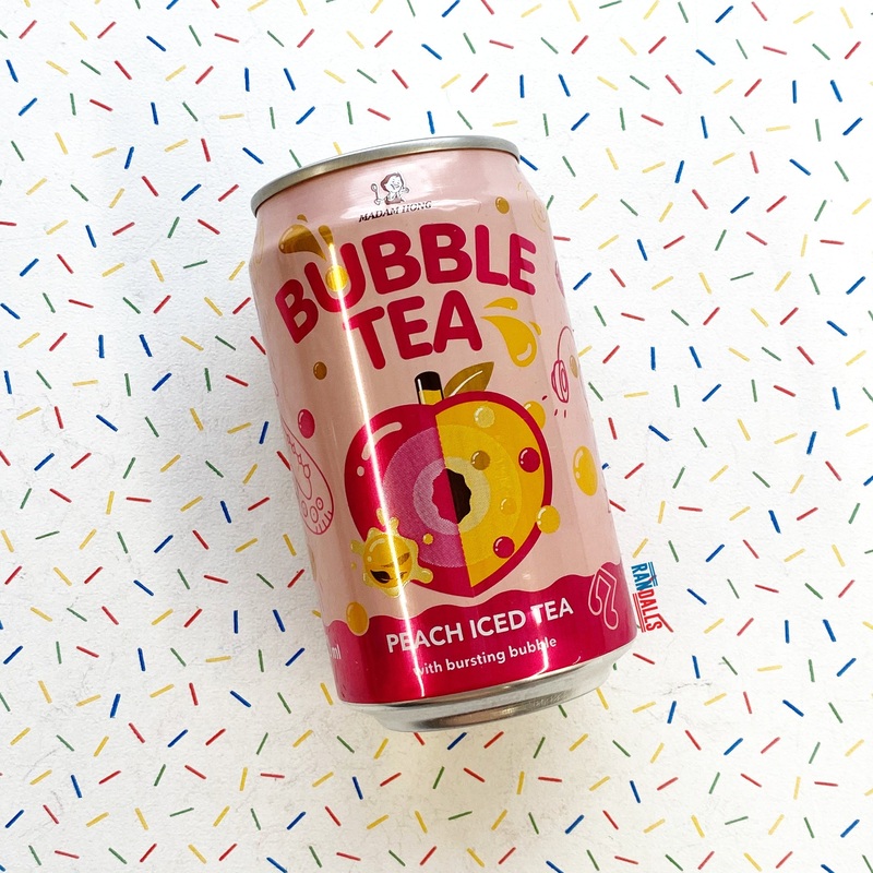 MADAM HONG PEACH ICED BUBBLE TEA (TAIWAN)