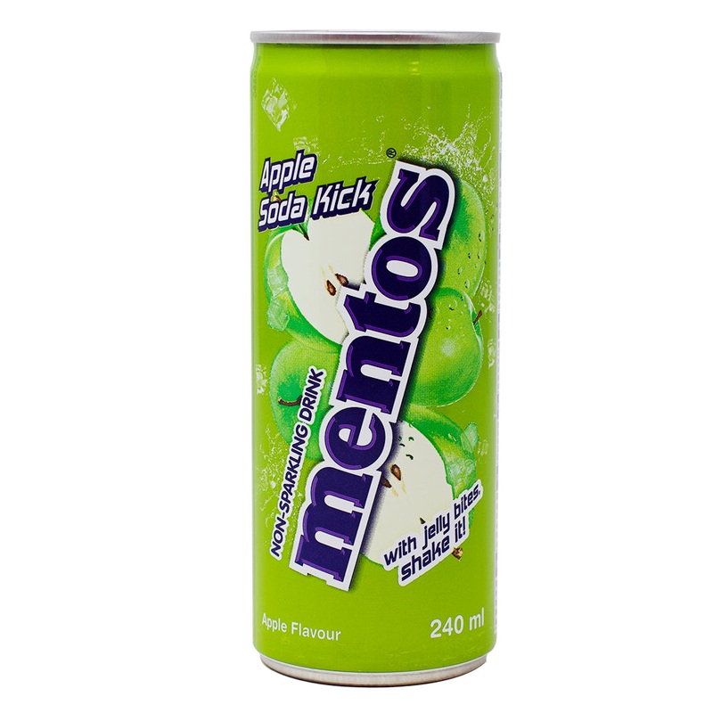 Mentos Apple Soda Kick Drink – 250mL
