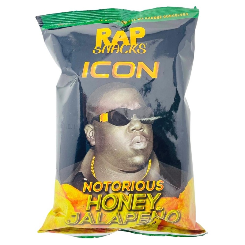 Rap Snacks-The Notorious B.I.G.-ICON Honey Jalapeno Chips – 2.5oz