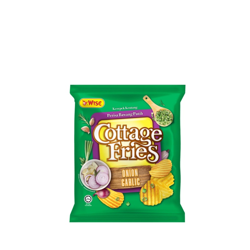 WISE COTTAGE FRIES ONION GARLIC 60G UNIT