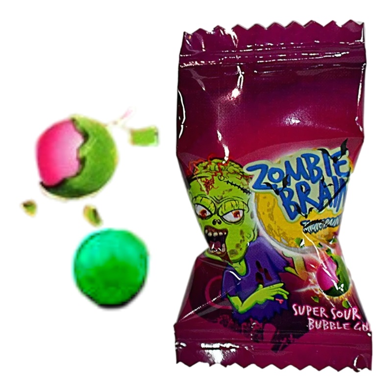 Zombie Brain Tongue Painter Green Apple Sour Bubblegum – 0.12oz (3.5g)