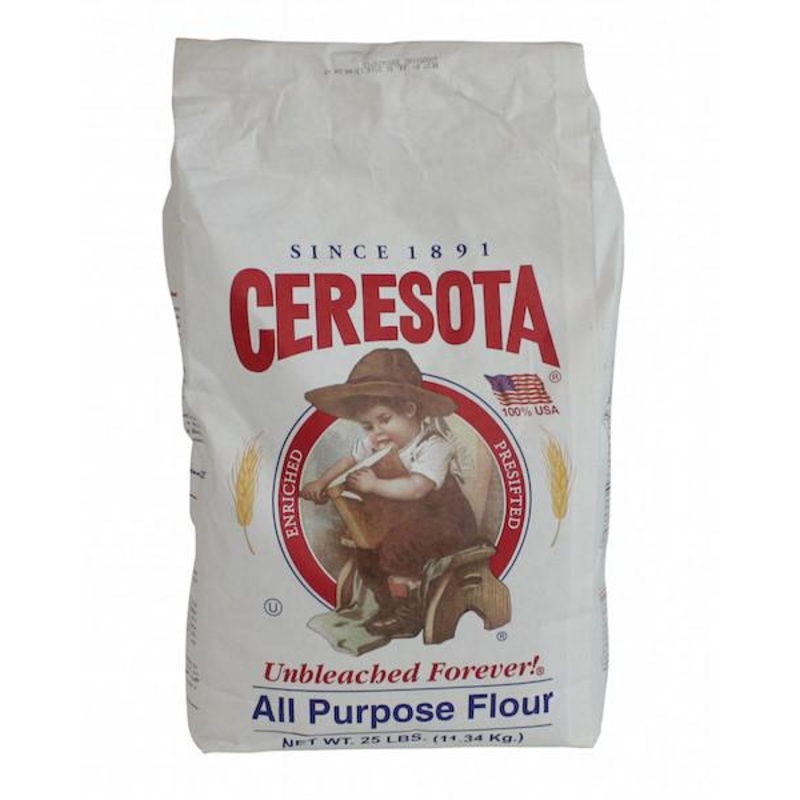 Ceresota Unbleached All Purpose Flour, 25 lb