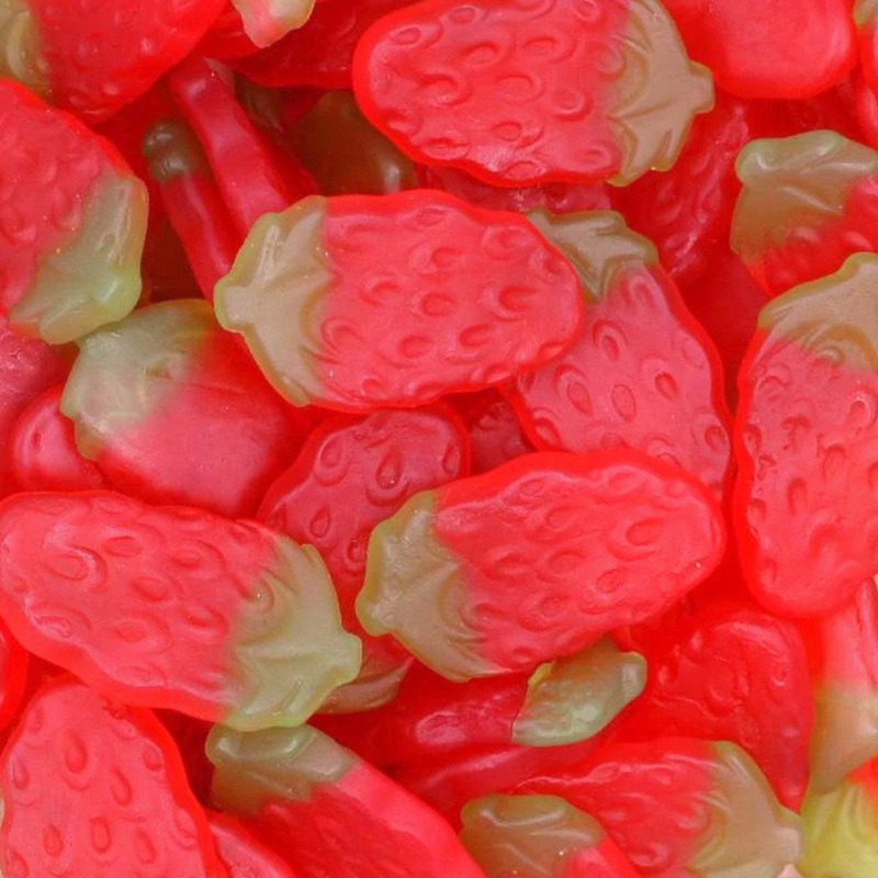 Sugar Free Gummy Strawberries 125g (0.28lb)
