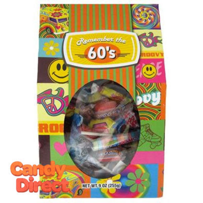 1960’s Retro Candy Mix 9oz – 6ct