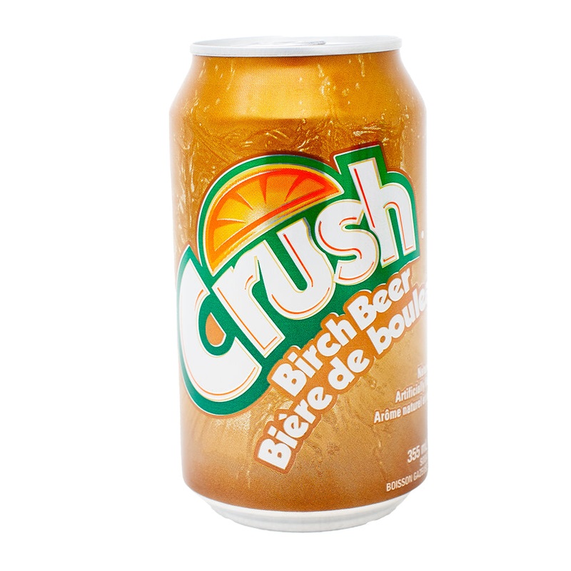 Crush Birch Beer Soda – 355mL