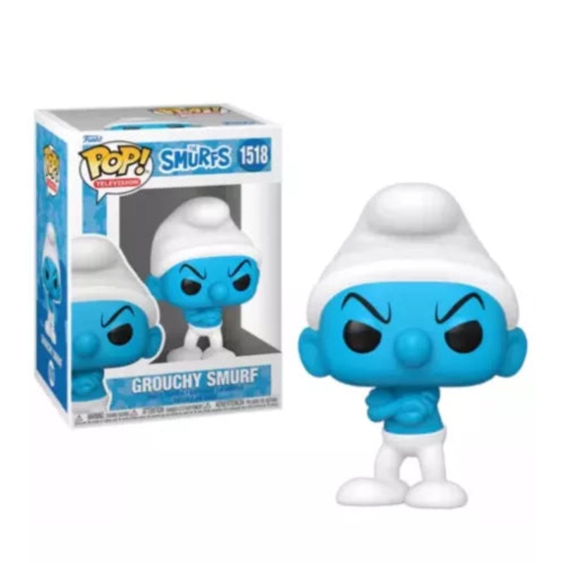 Funko Pop! Television: The Smurfs – Grouchy Smurf #1518