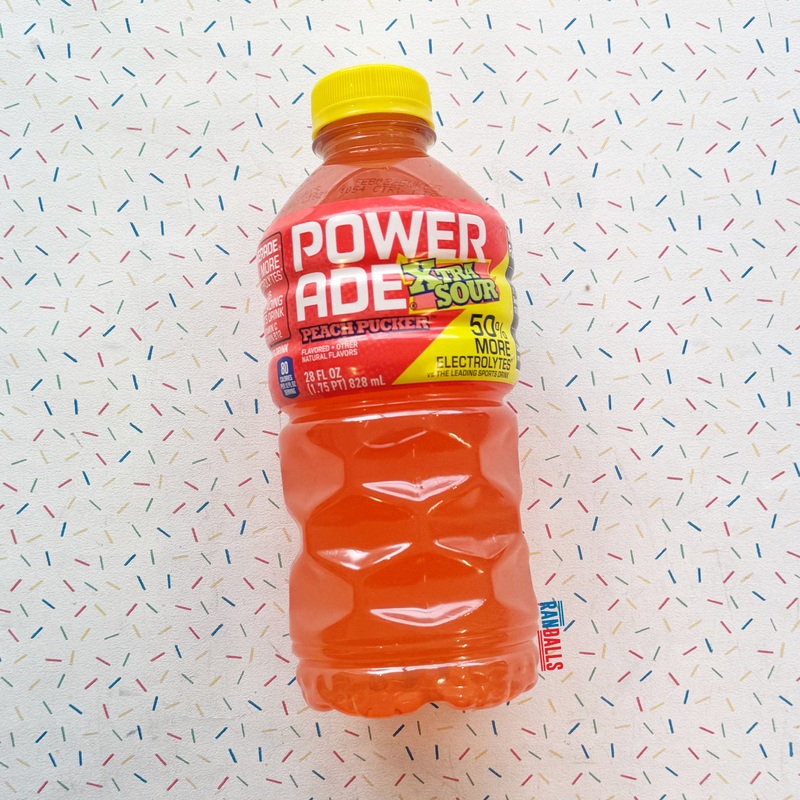 POWERADE XTRA SOUR PEACH PUCKER 28oz (USA)