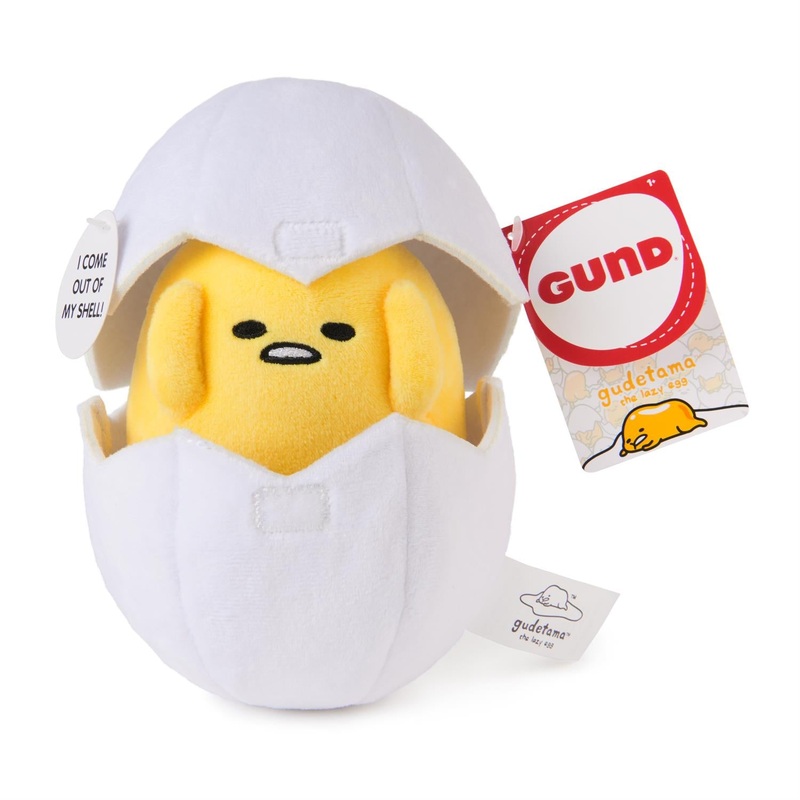 Gudetama in Eggshell 5″ Plush