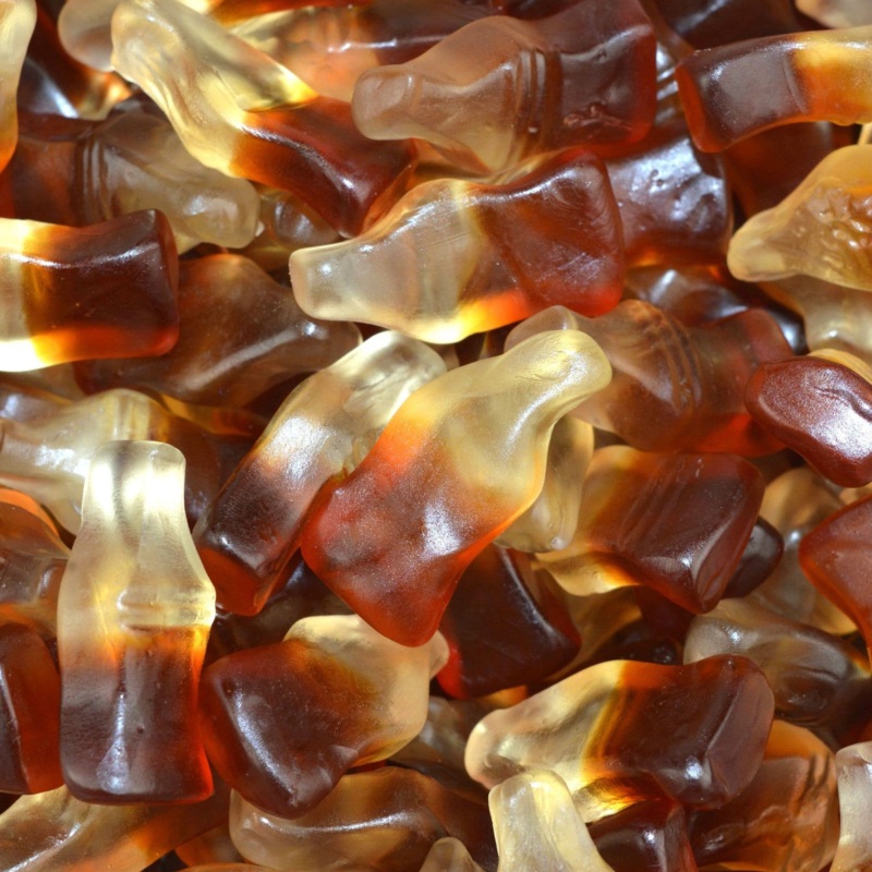 Sugar Free Cola Bottles 125g (0.28lb)