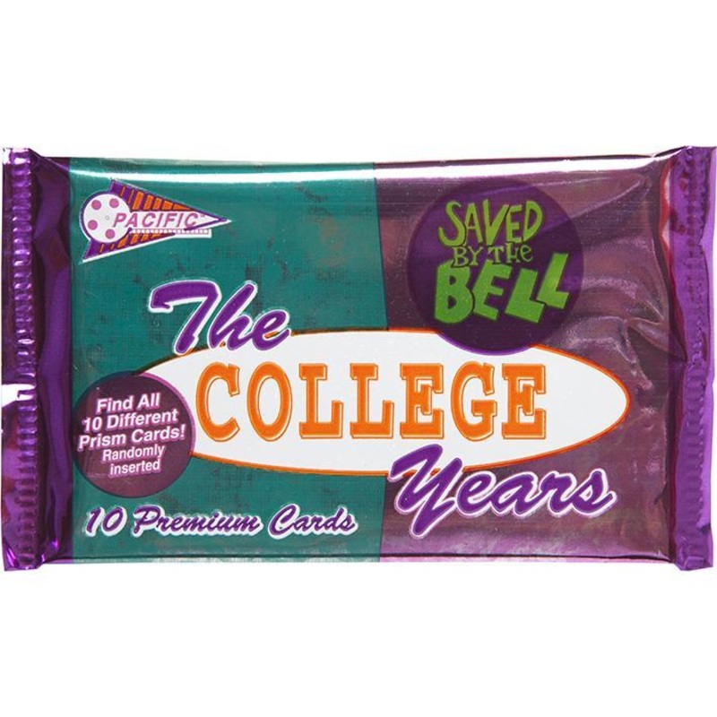 1994 Pacific Saved By The Bell The College Years Premium Cards