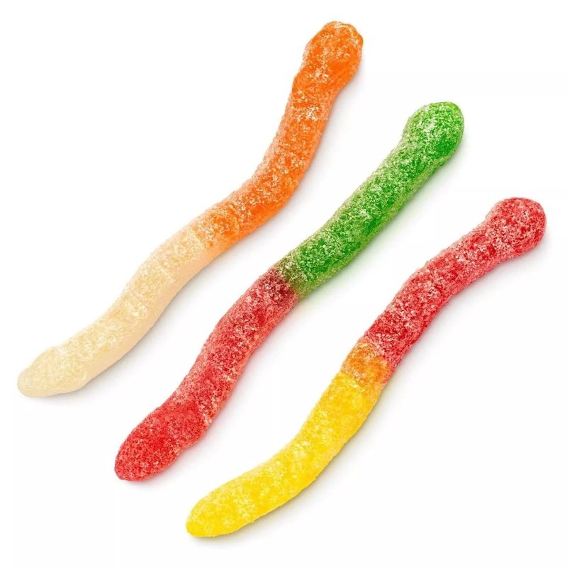 Albanese Sour Wild Fruit Gummi Worms 4.5lb