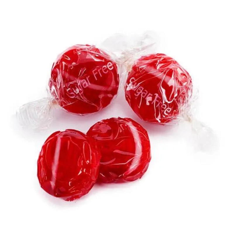 Atkinson Sugar Free Hard Candy Buttons – Cherry: 5LB Bag
