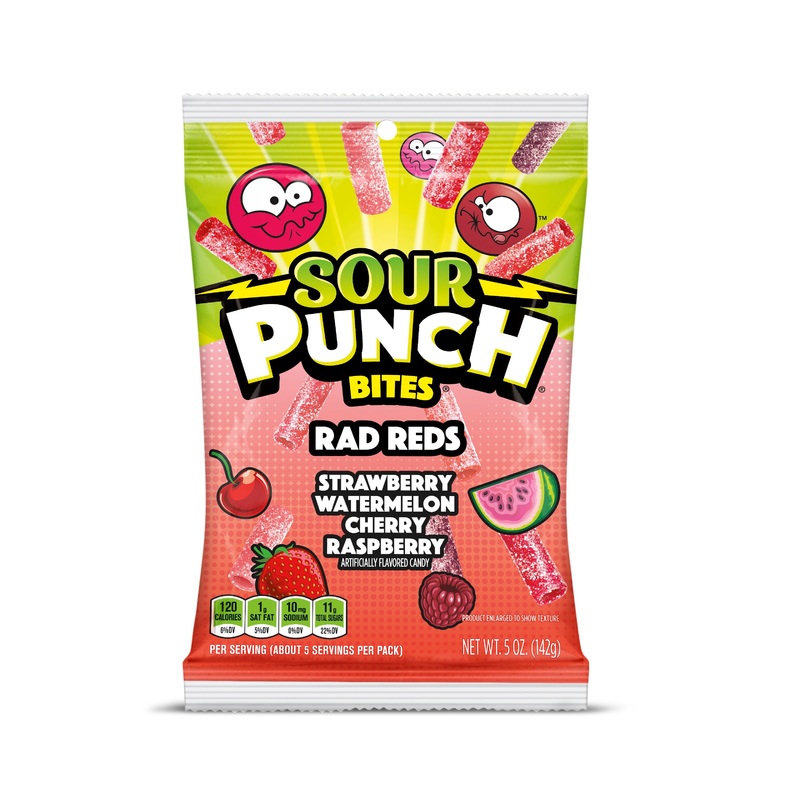 Sour Punch Bites Rad Reds 5oz Bag