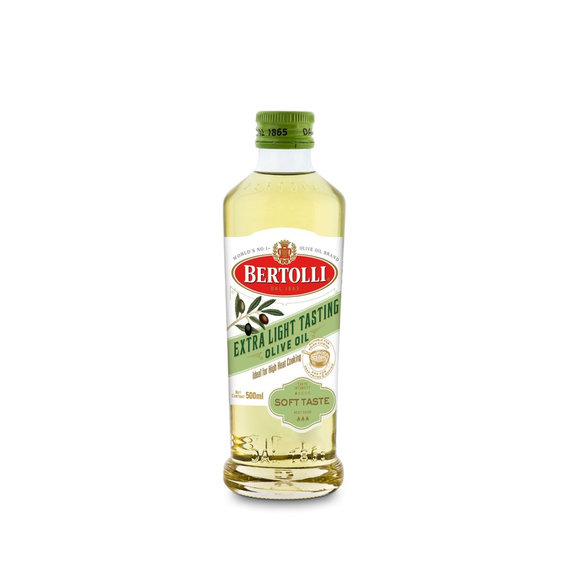 BERTOLLI EXTRA LIGHT OLIVE OIL 500ML UNIT