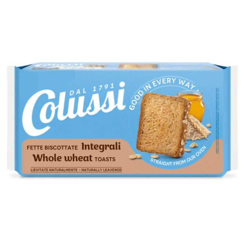 Whole Wheat Toasts (Colussi) 320g (11.29 oz)
