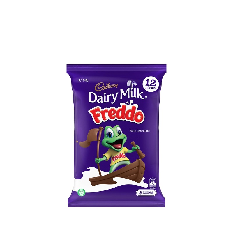CADBURY FREDDO MILK CHOCOLATE SHARE PACK 144G UNIT