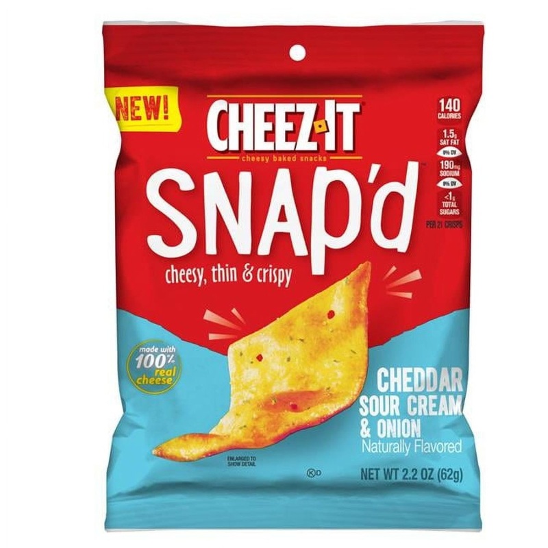 Cheez It Snap’d Cheddar Sour Cream & Onion 62g