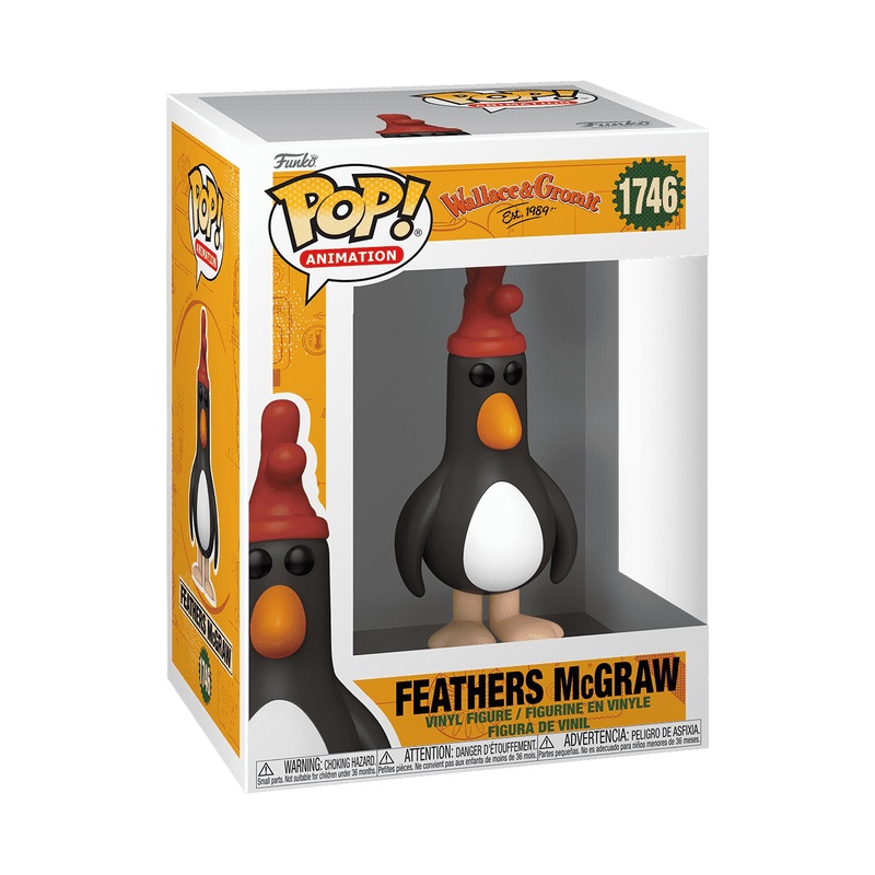 Funko Pop! Animation: Wallace & Gromit – Feathers McGraw #1746