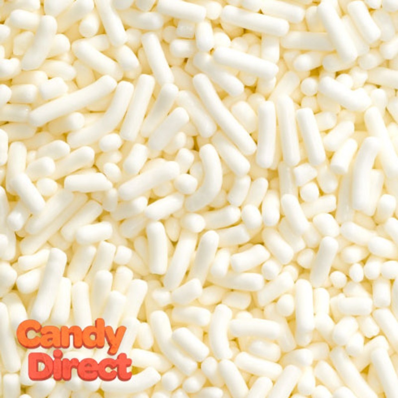 White Sprinkles – 6lb Bulk
