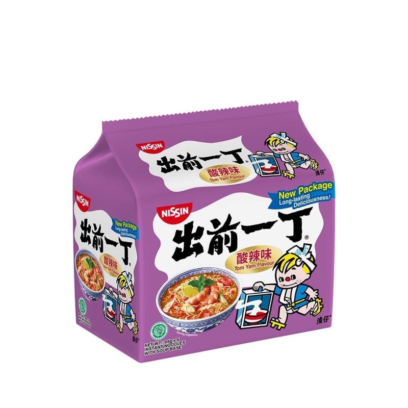 NISSIN INSTANT NOODLE TOMYAM 5X85GM
