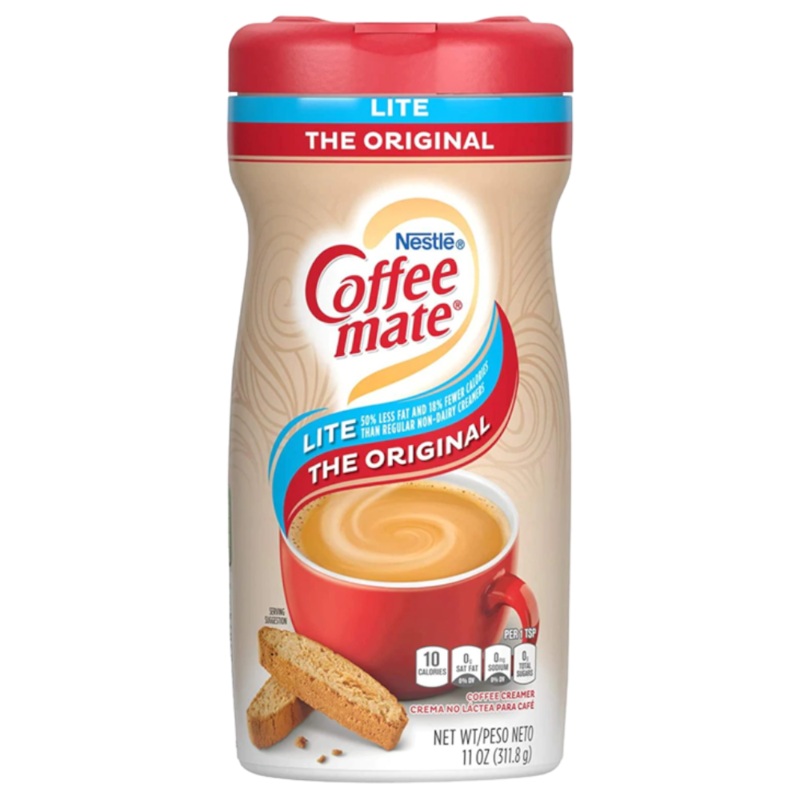 Coffee-Mate Original LITE Powdered Creamer – 11oz (312g)