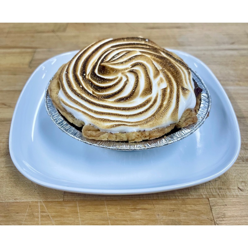 Chocolate Meringue Pie | Individual Saturday