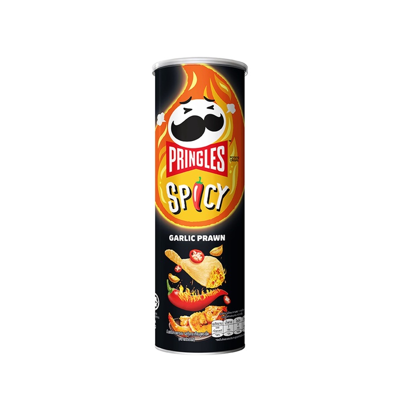 PRINGLES GARLIC PRAWN 102G