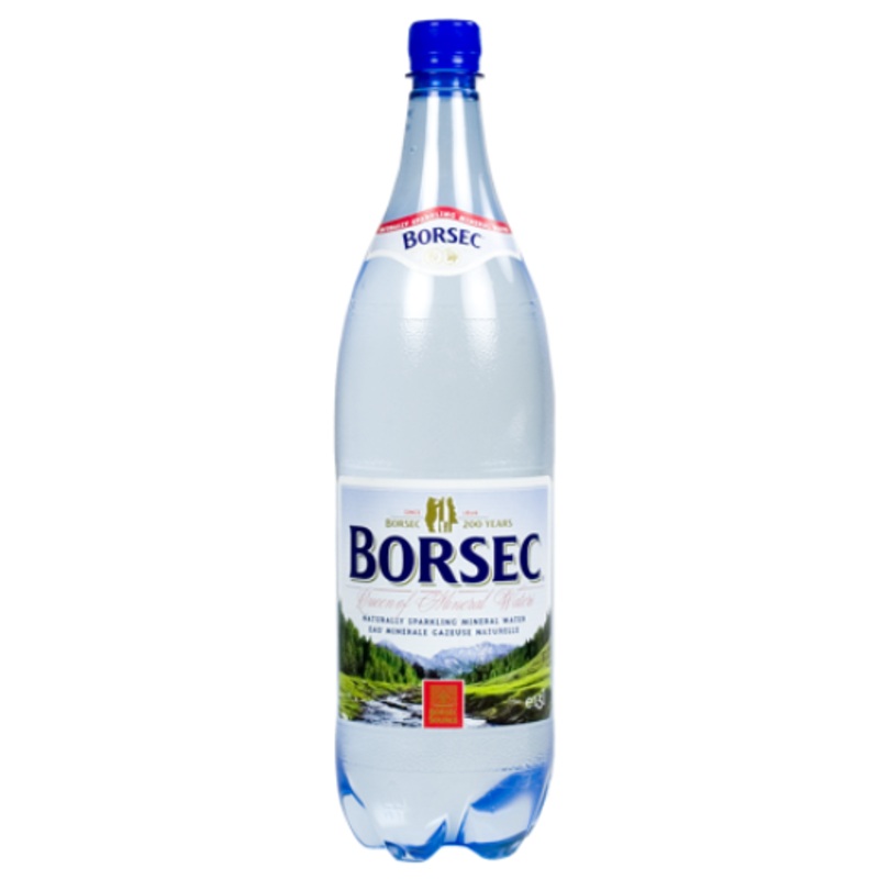 Borsec Natural Sparkling Mineral Water 1.5L
