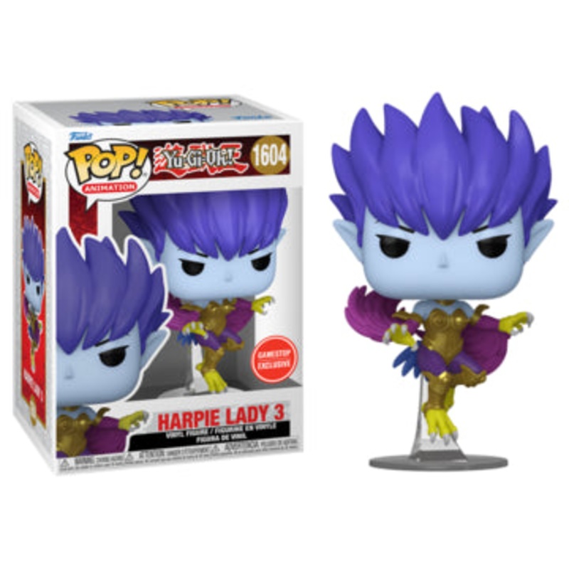 Funko POP! Animation: Yu-Gi-Oh! – Harpie Lady 3 #1604 (GameStop Exclusive)