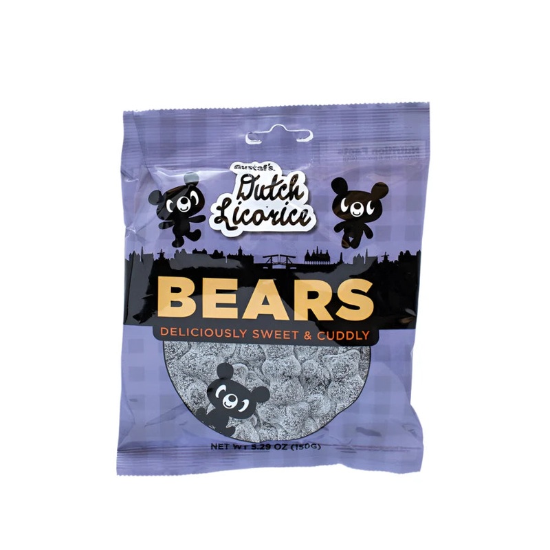 Gustaf’s Dutch Licorice Bears 5.29oz bag