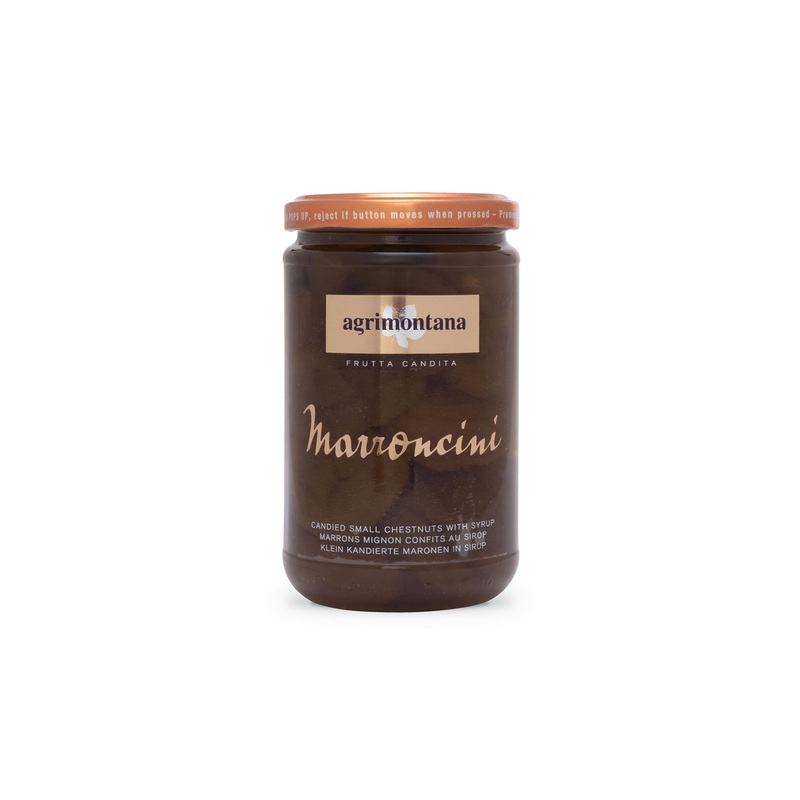 CANDIED SMALL CHESTNUTS WITH SYRUP 14.8 oz.