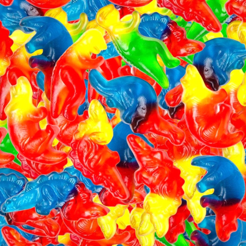 Gummy Dinosaurs 125g (0.28lb)