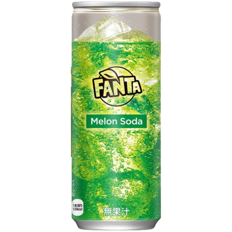 Fanta Melon Soda (Japan) – 8.45fl.oz (250ml) In Date